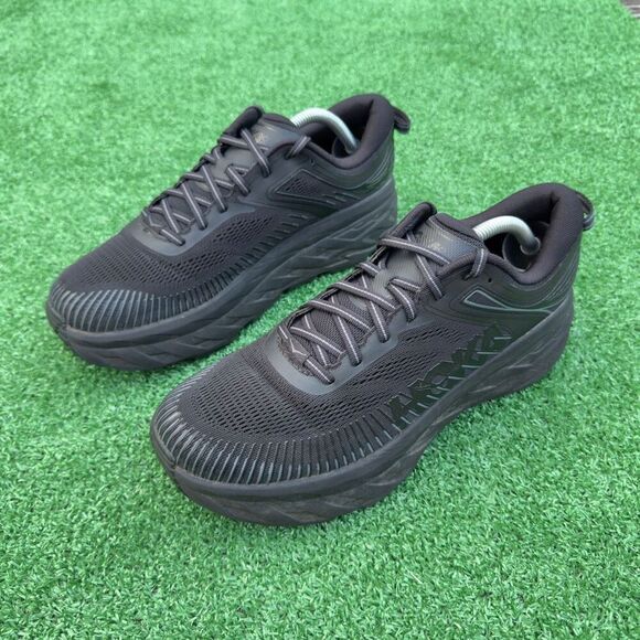 HOKA ONE ONE BONDI 7 WIDE - Men’s Running Shoes - SIZE 10 2E - Picture 2 of 10